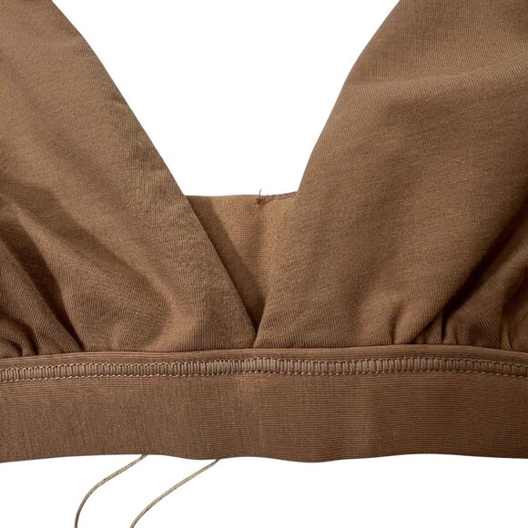 SKIMS Body Basics Triangle Bralette Sienna‎ 2X - Picture 4 of 9